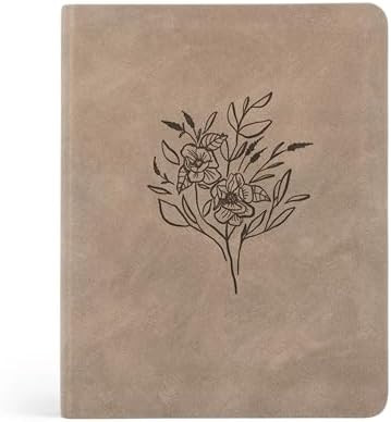 Hosanna Revival NLT Bible for Women — Journaling & Study Bible with Wide Margins, Taupe Leather... | Amazon (US)