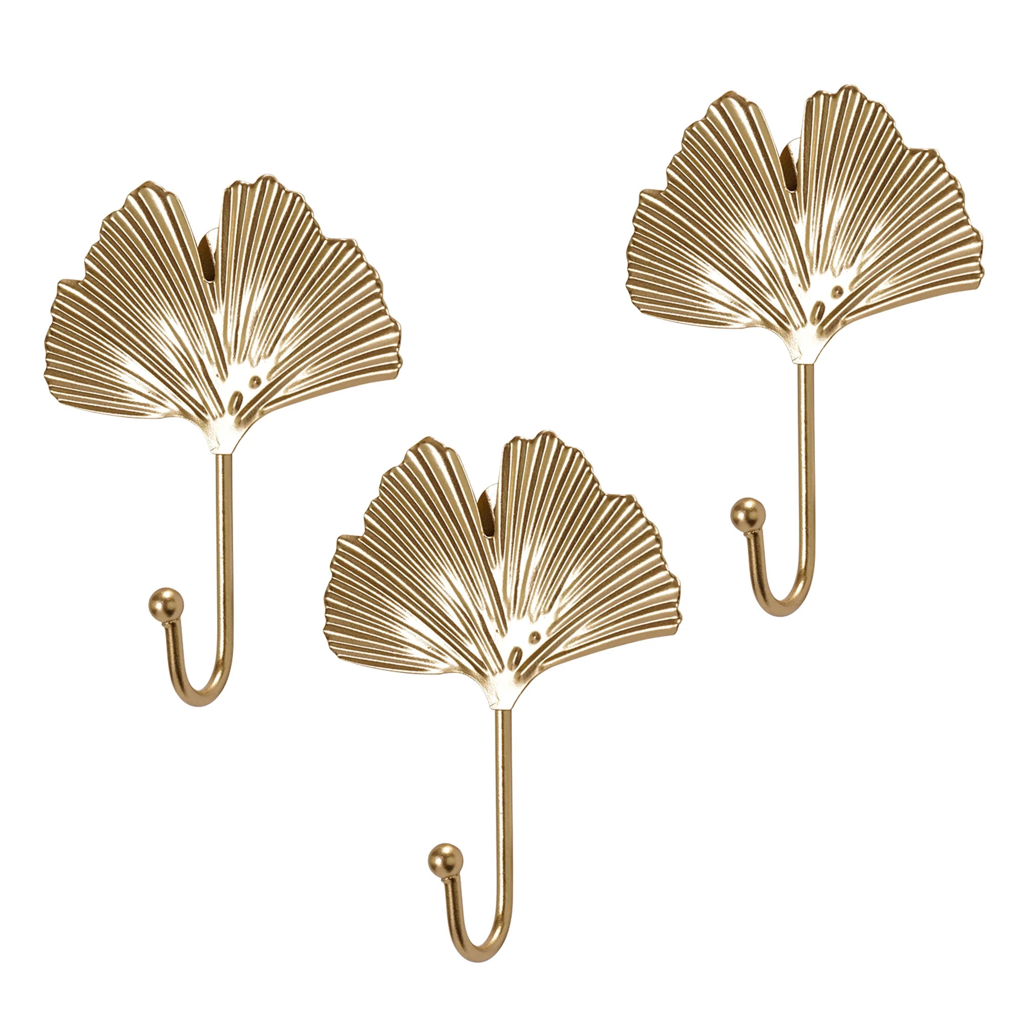 Home Decor Collection Crystal Art Gallery Indoor Gold Hook Leaf Size Farmhouse Decorative Figurin... | Walmart (US)