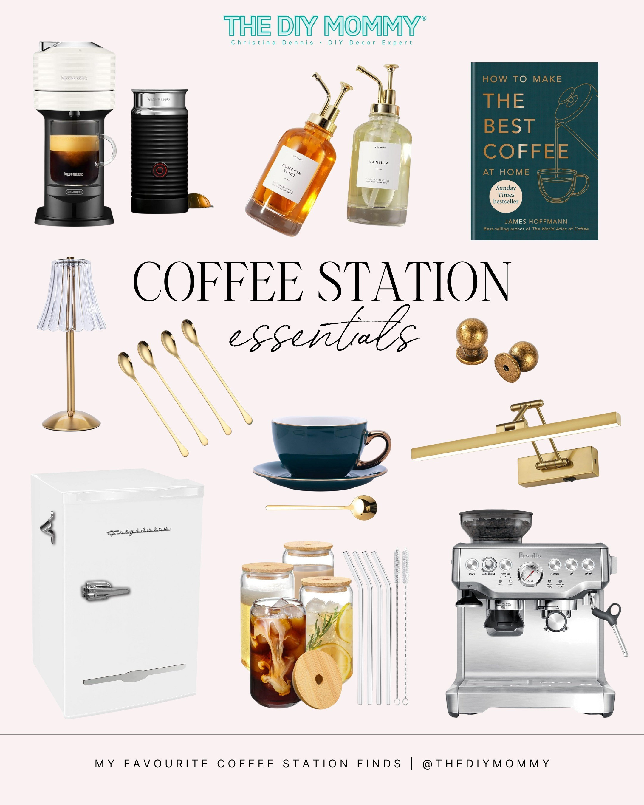 My favourite coffee station finds for a cafe experience at home. 

#LTKHome #LTKSaleAlert