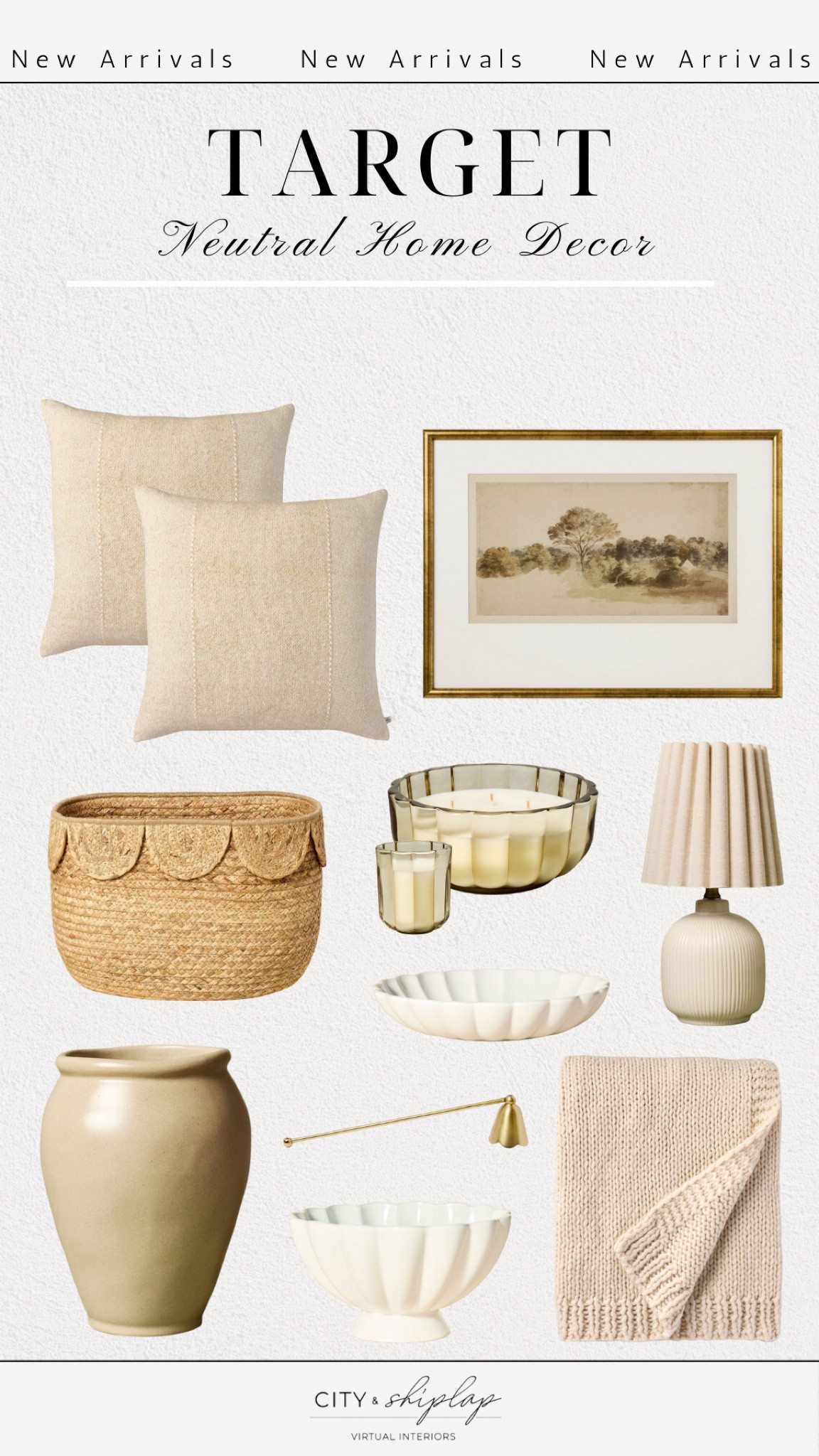 New arrivals neutral target home decor 
Studio McGee, hearth and hand, neutral home 

#LTKFindsUnder100 #LTKFindsUnder50 #LTKHome