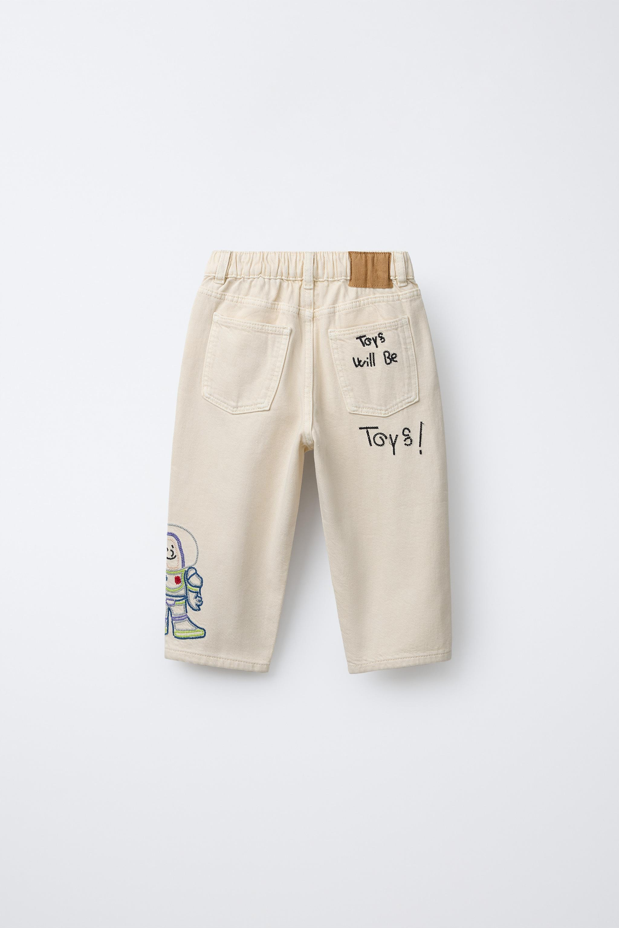 TOY STORY © DISNEY PIXAR EMBROIDERED BAGGY TWILL PANTS | Zara US