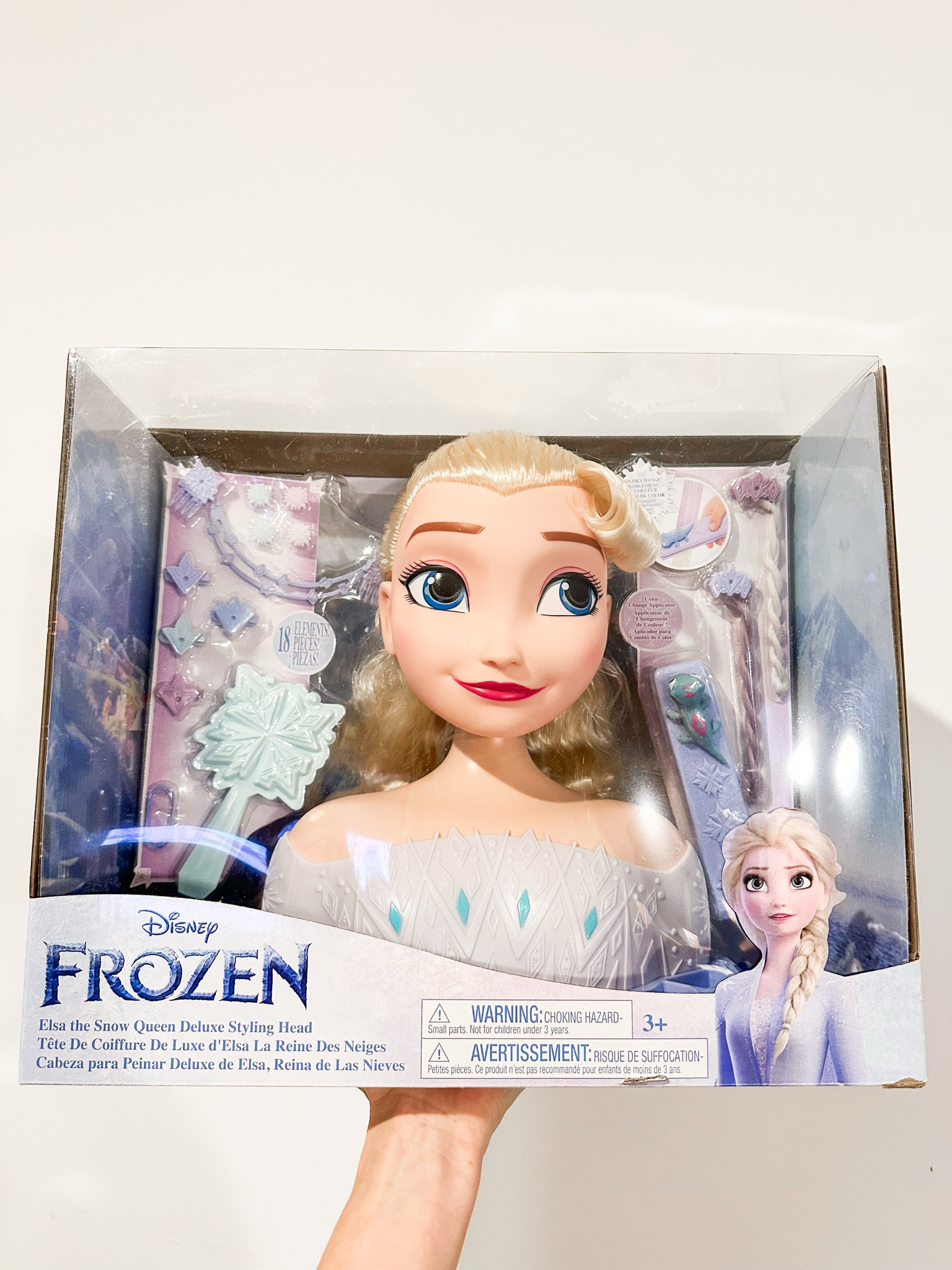 Frozen Elsa  hair styling head for kids 

#LTKKids #LTKGiftGuide