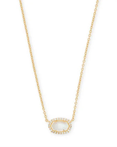 Chelsea Gold Pendant Necklace in Ivory Pearl | Kendra Scott