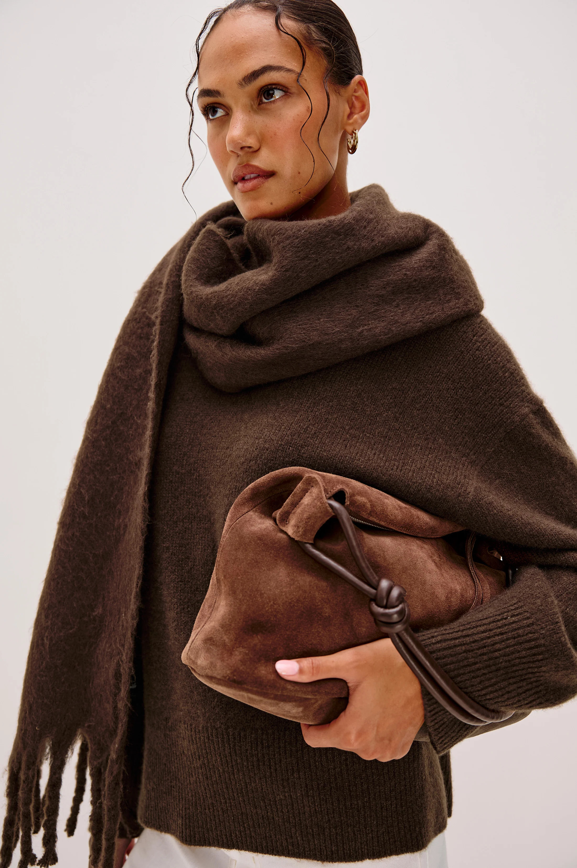 OSLO SCARF - WALNUT | Rails