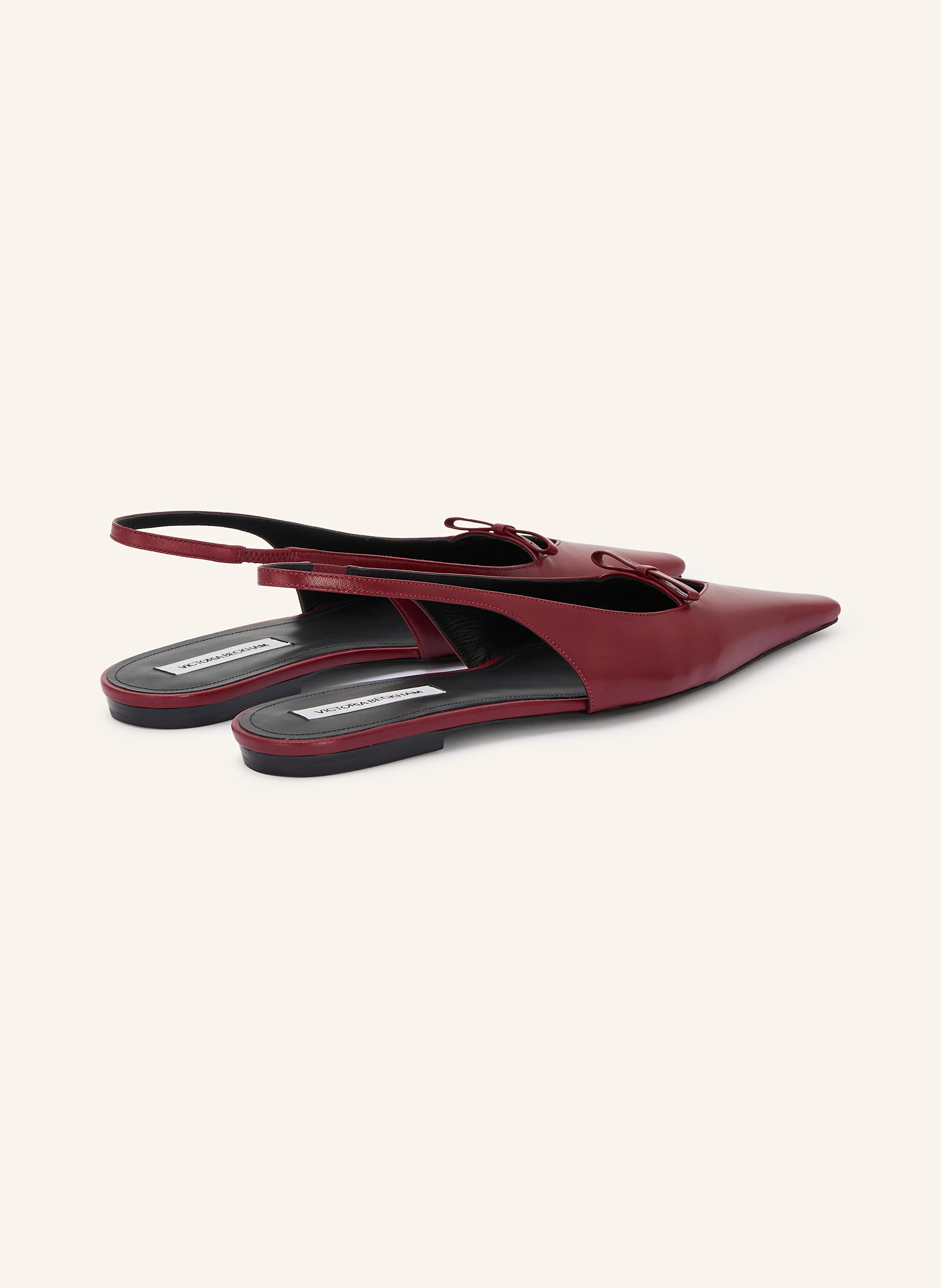 VICTORIA BECKHAM Slingballerinas in dunkelrot | Breuninger (DACH)
