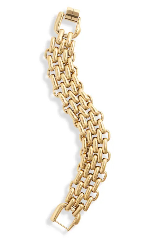 Jenny Bird Penelope Chain Bracelet in High Polish Gold at Nordstrom | Nordstrom