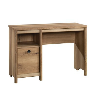 Sauder Dover Edge Desk Timber Oak: Vintage Style Secretary Workstation, MDF Construction, Metal Hardware | Target