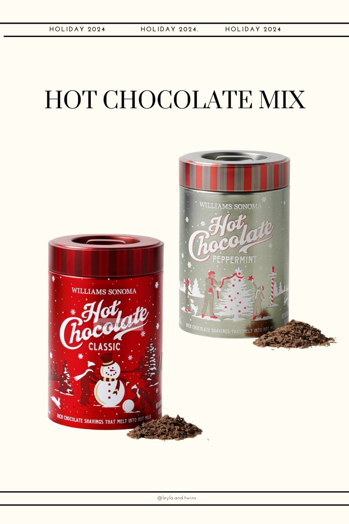Fancy and tasty hot chocolate. Makes a great basket add on.

#LTKHoliday #LTKSeasonal #LTKGiftGuide