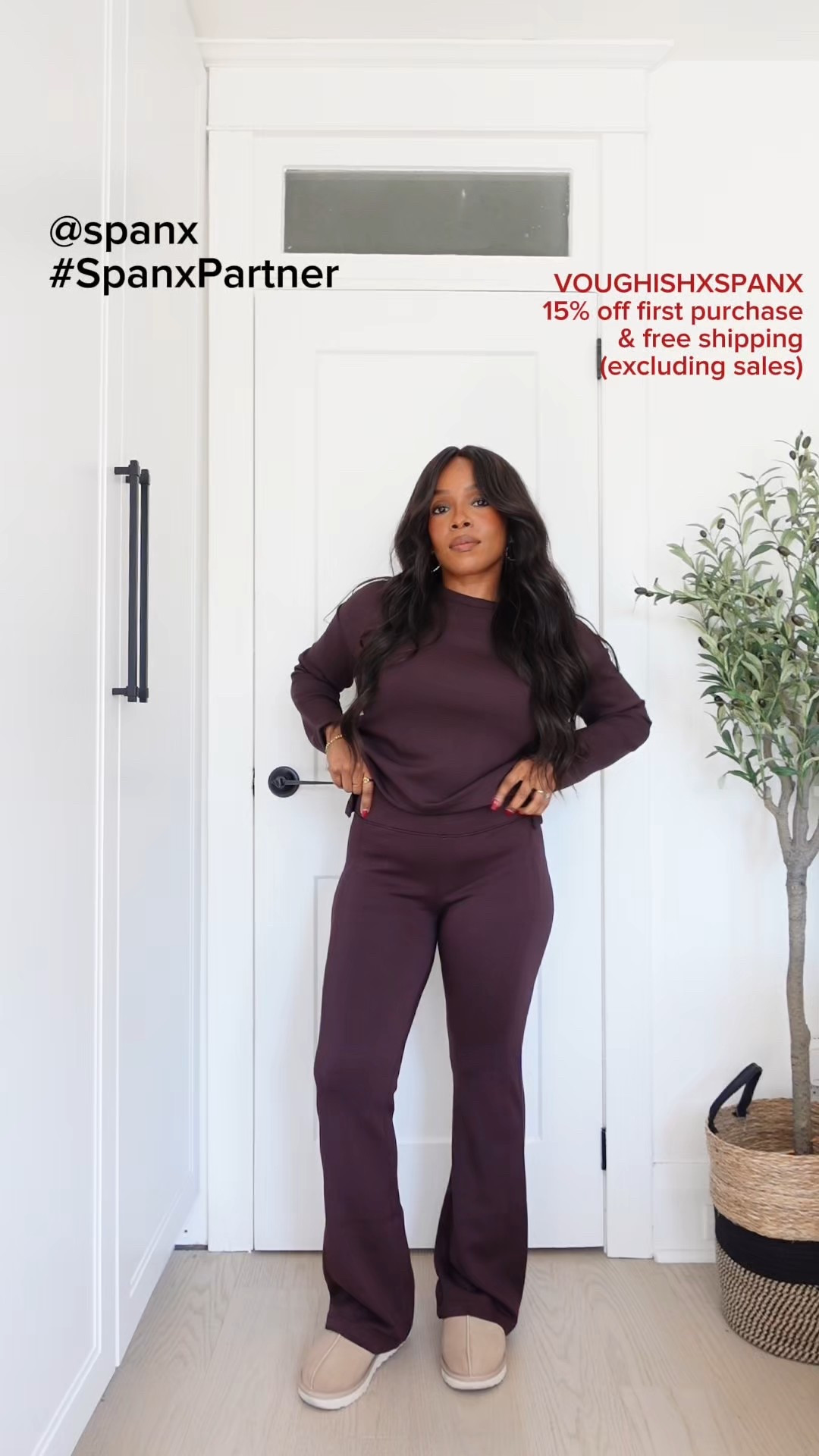 Let’s do a little try-on! I have the best @spanx haul!! Everything is a 10/10! And I have a code: VOUGHISHXSPANX for 15% off first purchase & free shipping (excluding sales). The air essentials line is always a hit for me! The comfort is simply unmatched! I also love Spanx active wear! These leggings are soooo comfortable! But what really blew me away were the jeans and the corduroy pants! Such great quality! So comfortable yet structured! Which is your fav! #SpanxPartner

#LTKStyleTip