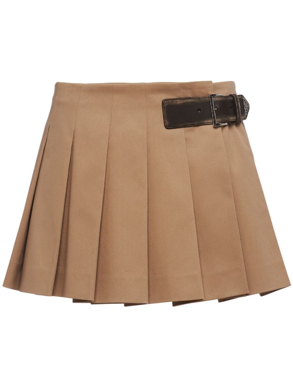 pleated  cotton miniskirt | Farfetch Global