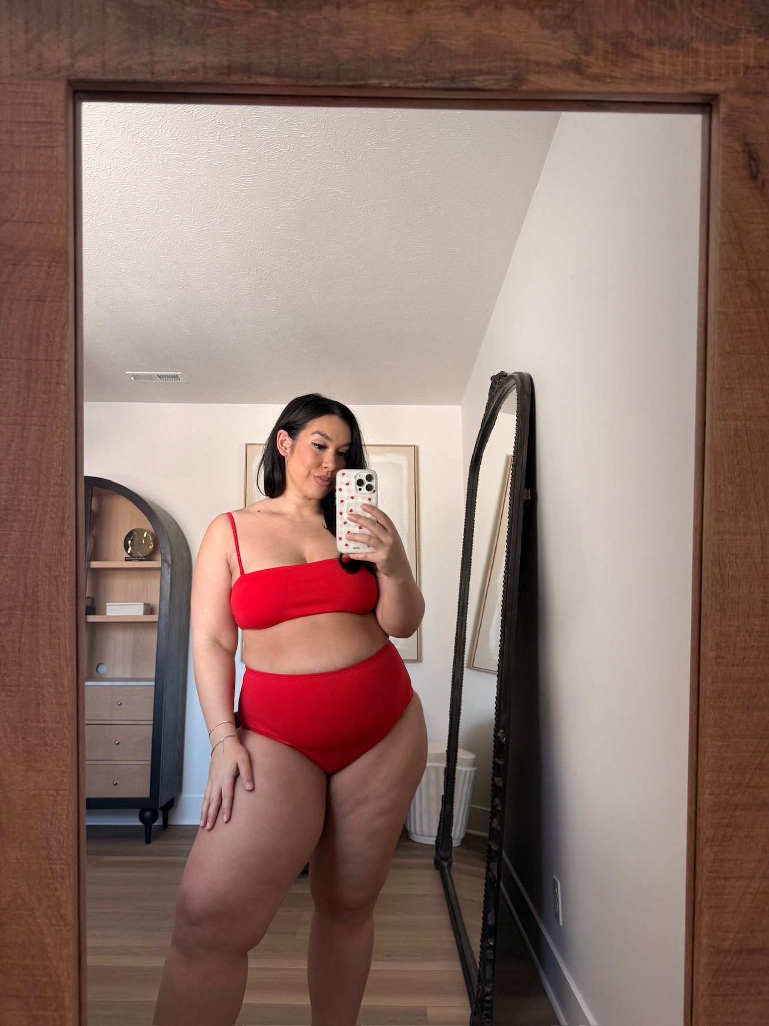 This is how I want my swim bottoms to fit! I love a strapless bikini, and the straps are removable! Comes in other colors and can be mixed and matched! Spanx haul | Midsize curvy swim finds for spring, summer, & your next vacation! 
-
-
-
Spanx, Midsize, Swim, Swim skirt,  Swimsuits, Midsize swimsuit, Bikini, One Piece, Summer, Vacation, Spring Break, Travel, @Spanx 

#LTKSeasonal #LTKootd #LTKMidsize