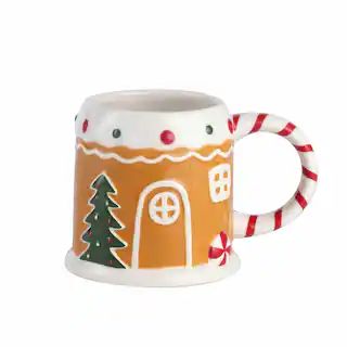 17oz. Gingerbread Ceramic Mug by Celebrate It™ | Michaels | Michaels Stores