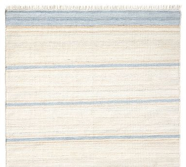 Seaside Striped Outdoor Performance Rug | Pottery Barn (US)