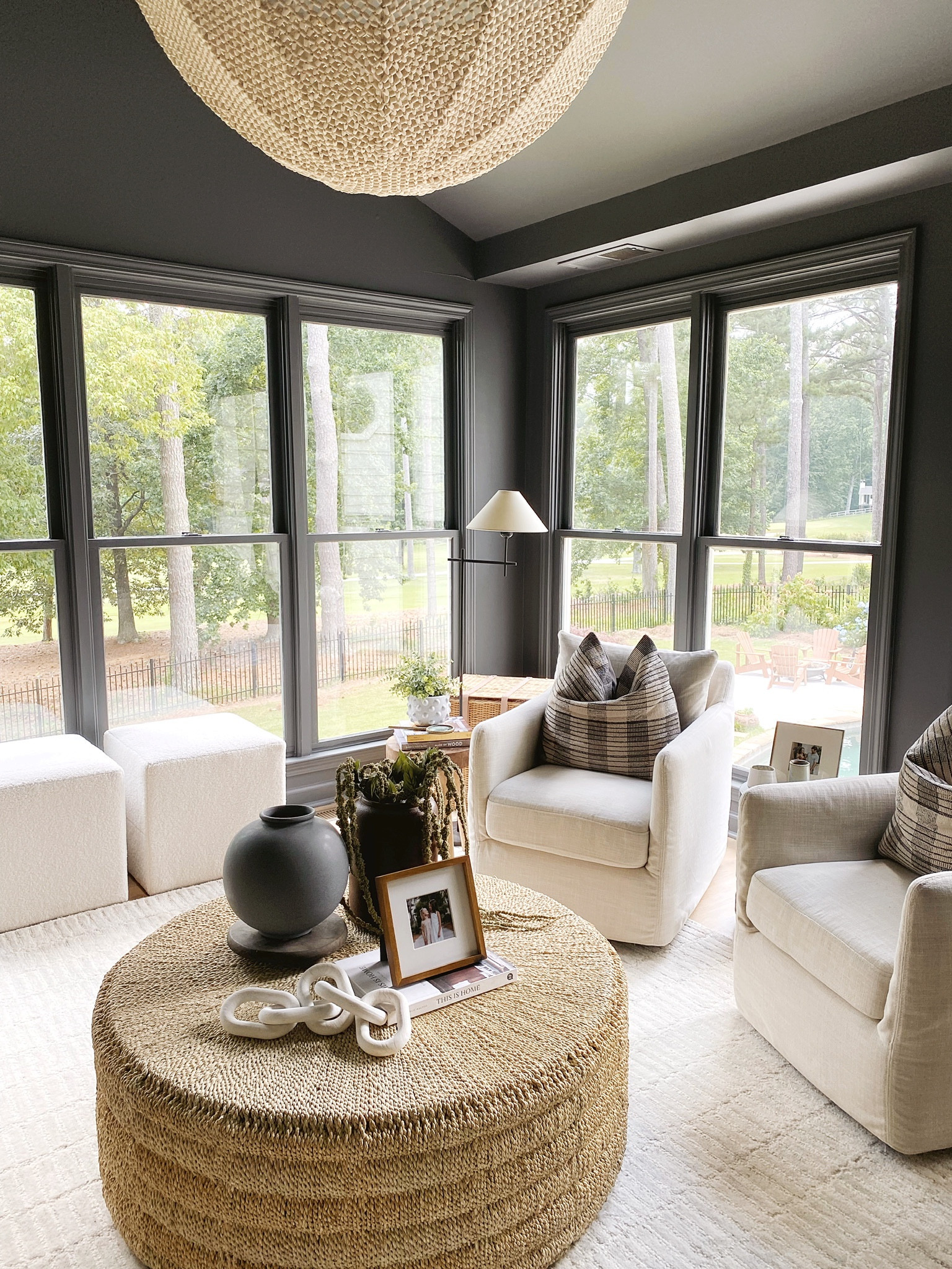 Sunroom inspo, sunroom decor, paint color inspo, accent paint, interior designer home, modern classic interiors

#LTKhome #LTKSeasonal #LTKstyletip