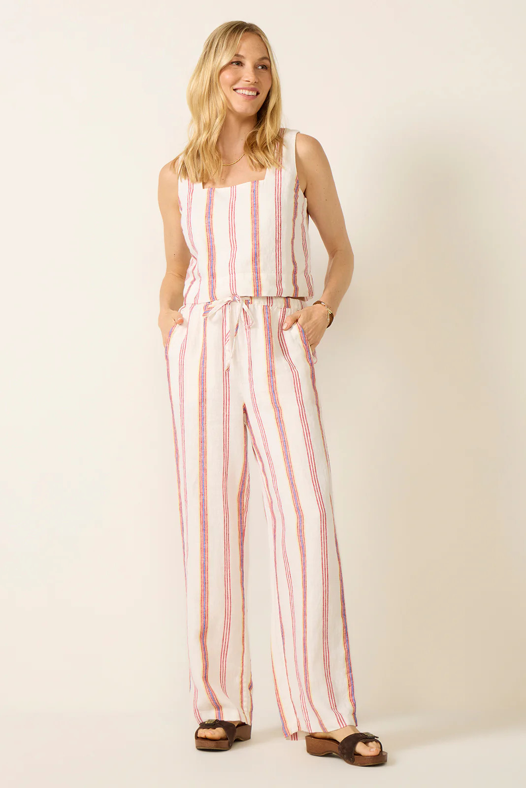 Emmie Wide Leg Pant | Evereve
