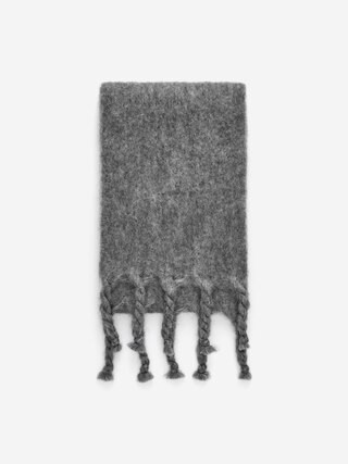 Mohair-Wool Blend Scarf | Arket UK