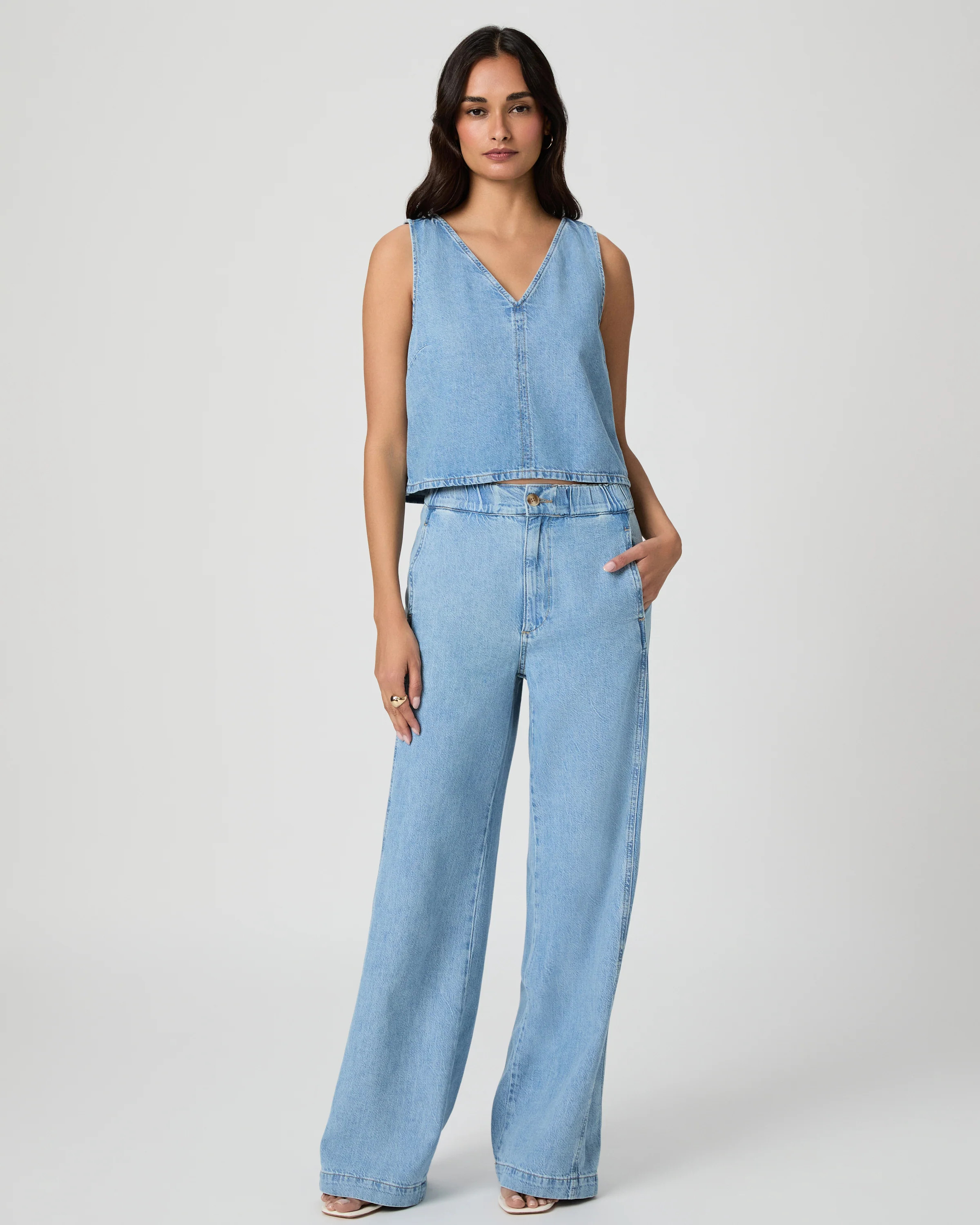 Rumi Wide Leg Pant | Paige