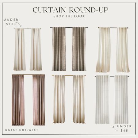 Neutral curtain, linen curtain, curtains, curtain roundup, home decor, home

#LTKHome