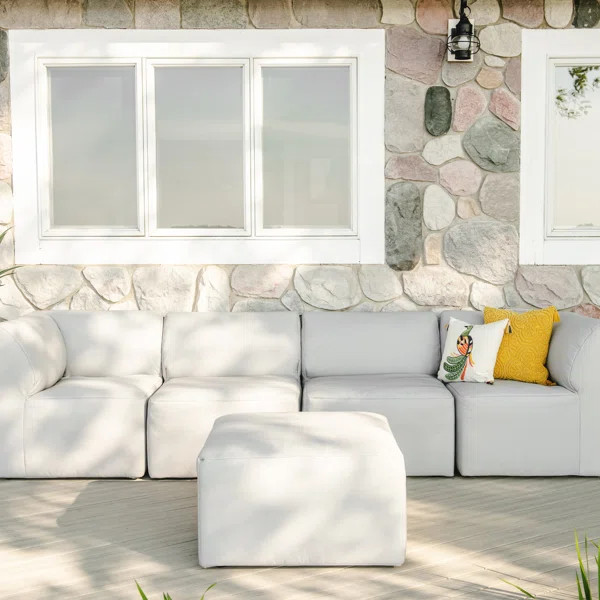 Big Joe Patio 5 Piece Outdoor Sectional | Wayfair North America