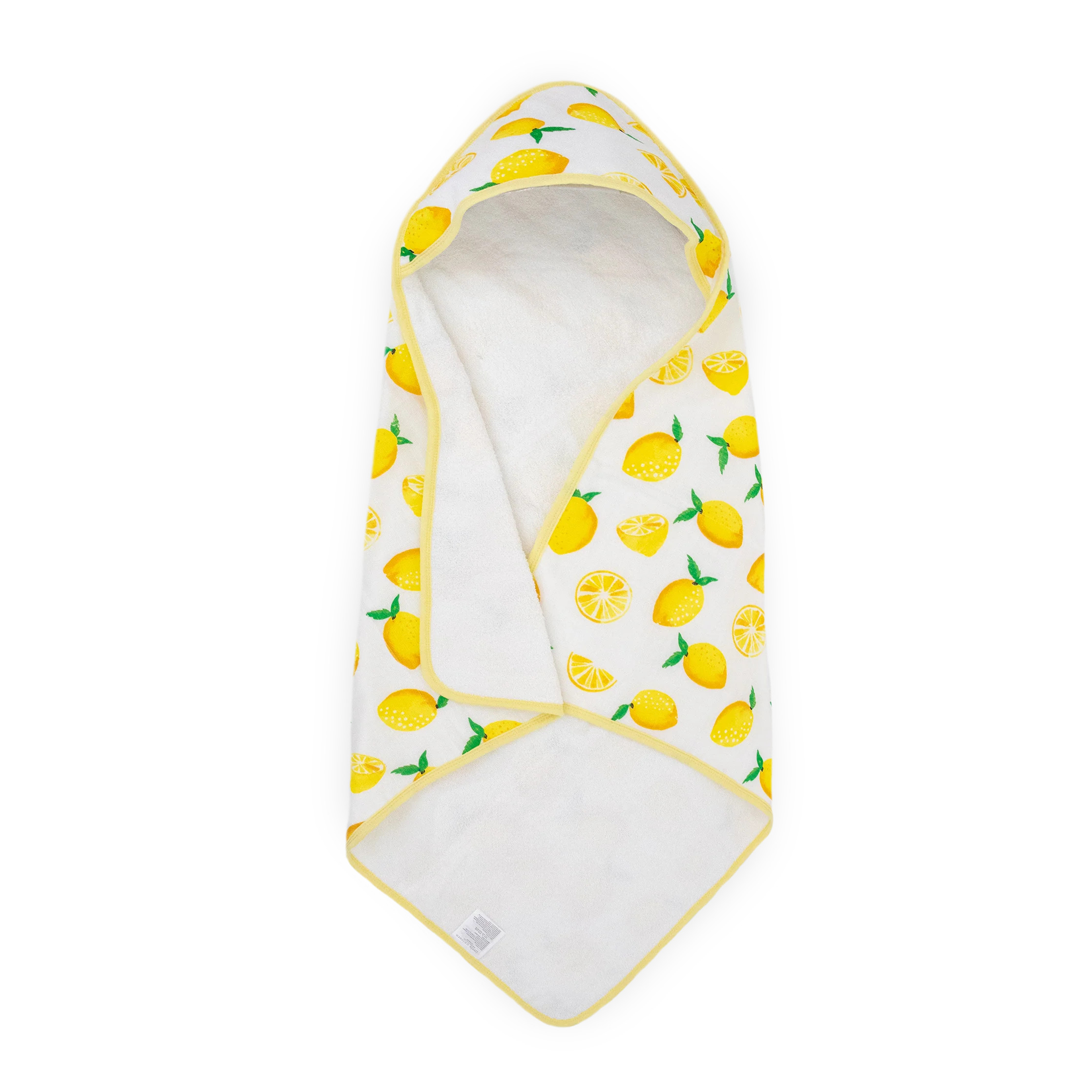 Infant Hooded Towel - Lemon | Little Unicorn