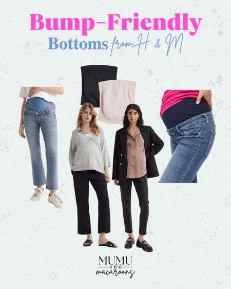 Don't limit your maternity outfits to dresses because these maternity bottoms are available in H&M! Now, you can style more outfits with these pairs of bump-friendly pants!

#MaternityFashion #MaternityJeans #BellyBands #MaternitySlacks 

#LTKworkwear #LTKstyletip #LTKbump