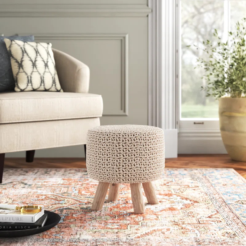 Joss & Main Milnor 16" Wide Standard Ottoman & Reviews | Wayfair | Wayfair North America