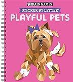 Brain Games - Sticker by Letter: Playful Pets (Sticker Puzzles - Kids Activity Book) | Amazon (US)