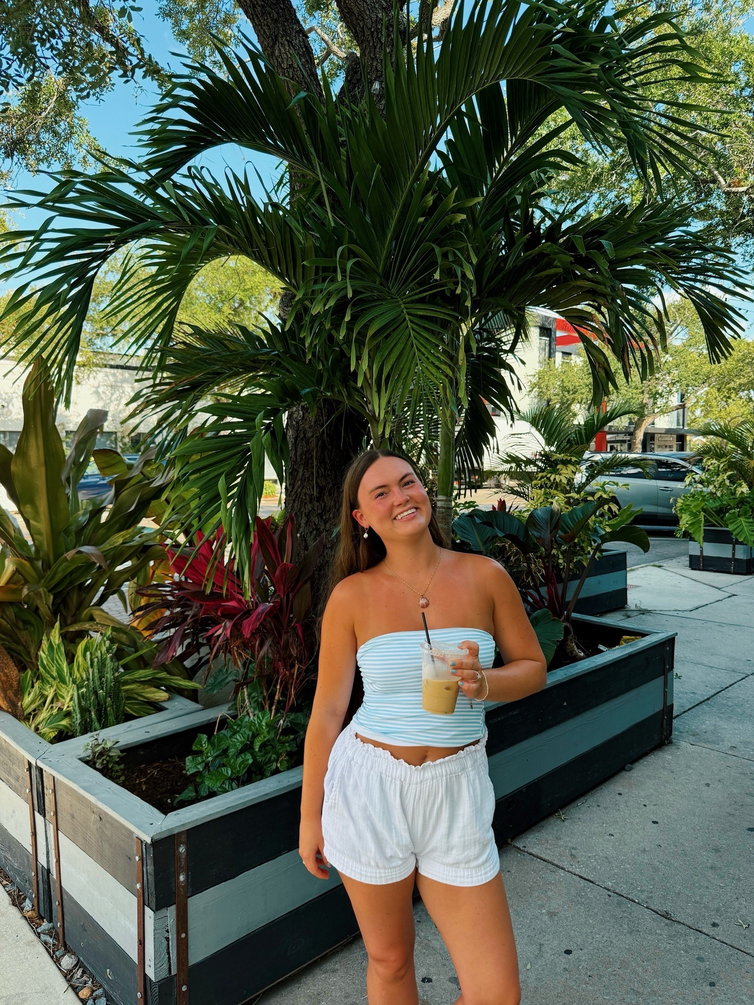 love this blue stripe tube top from beginning boutique 🩵

#LTKootd