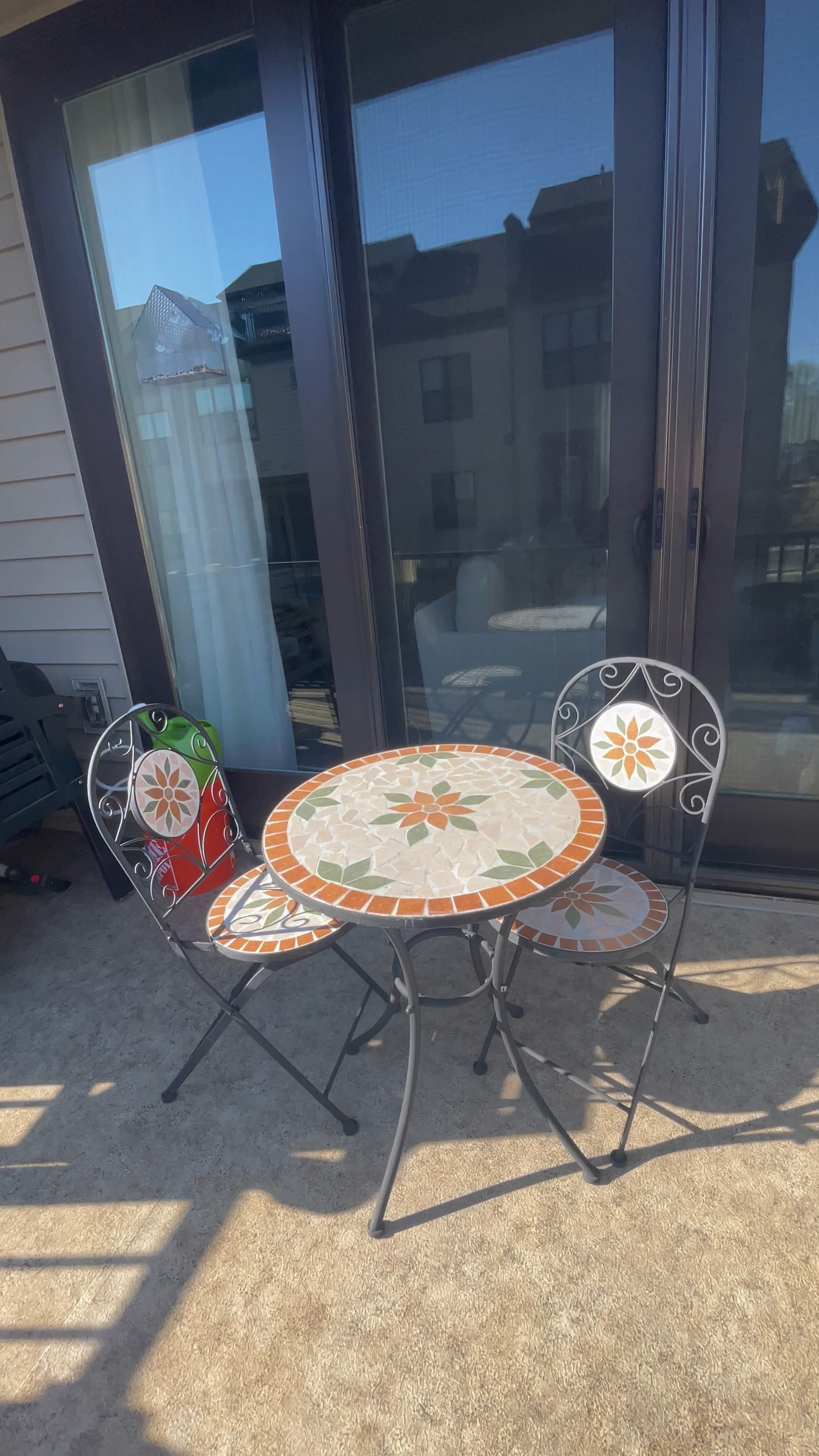 just cleaned and updated my patio for the spring/summer! cant wait to have morning coffees and evening book reads on my Mediterranean-style iron bistro set 🧡☀️ 

#LTKfind #LTKgiftguide #LTKU #ltkstyletip #amazonfinds #outdoorhomedecor #outdoorfurniture #bistroset #outdoortable #ironbistroset #mediterraneandecor #italiandecor #mosaictiletable #mosaictable #mosaicbistroset #landscape #backyard #backyarddecor #patiodecor

#LTKSeasonal #LTKhome #LTKeurope
