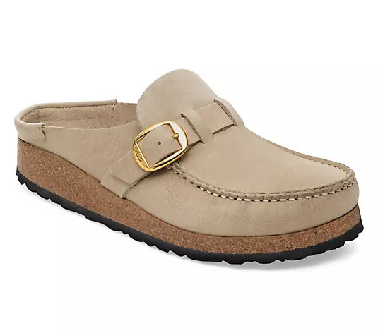 Birkenstock Suede Clog - Buckley - QVC.com | QVC