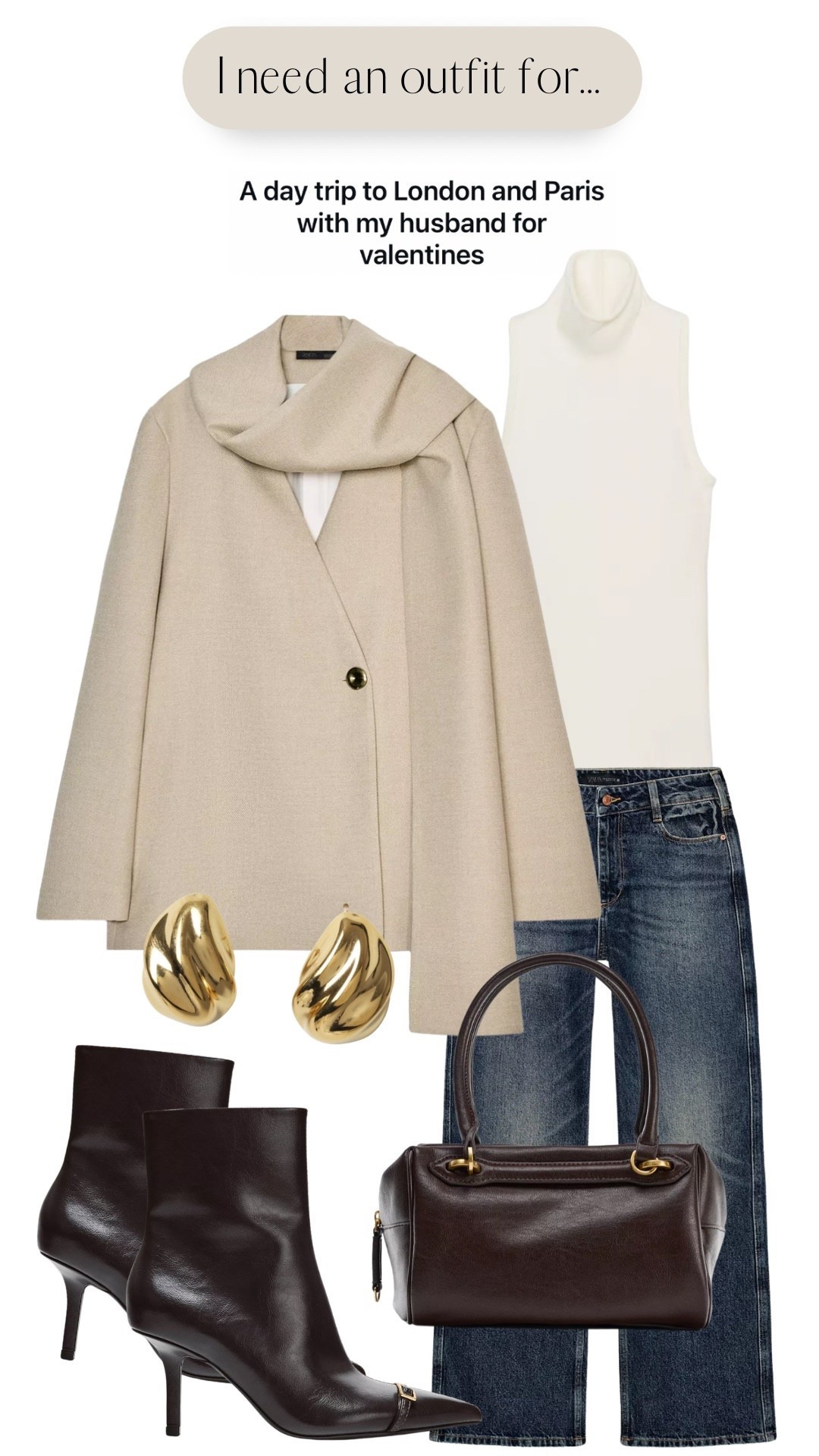 I need an outfit for: A day trip to London/Paris for Valentine’s Day 

#LTKFashionMonth #LTKdatenight #LTKstyletip