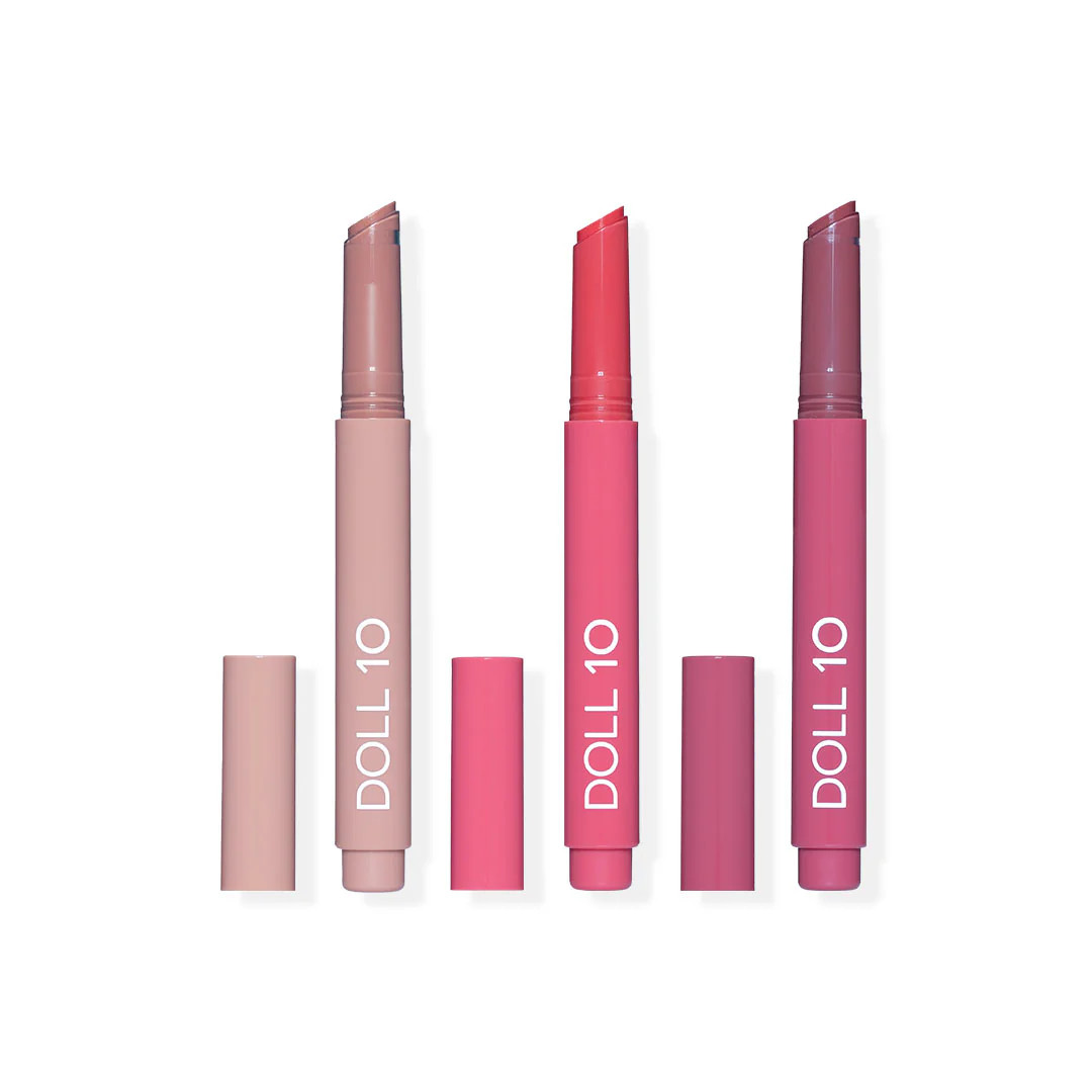 Peptide Plump Lip Treatment Trio | Doll 10 Beauty
