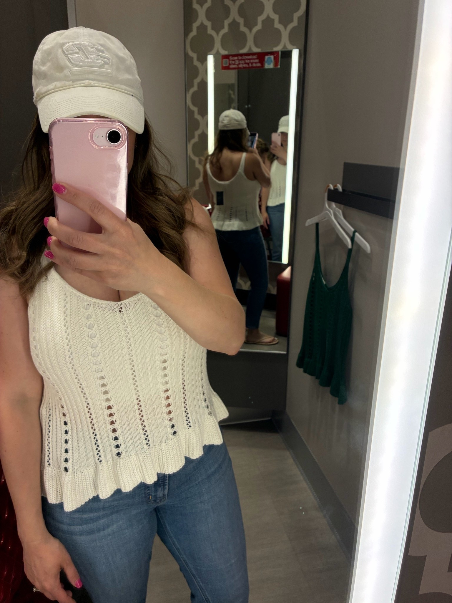 Such a cute top! Love the subtle peplum! Comes in green too!

#LTKootd #LTKPetite #LTKOver40