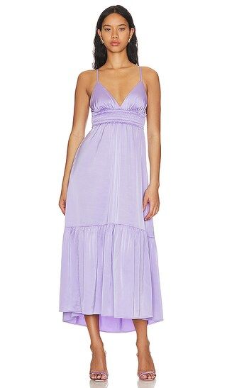 Lisa Dress in Violet Tulip | Revolve Clothing (Global)