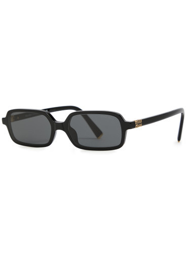 Regard rectangle-frame sunglasses | Harvey Nichols