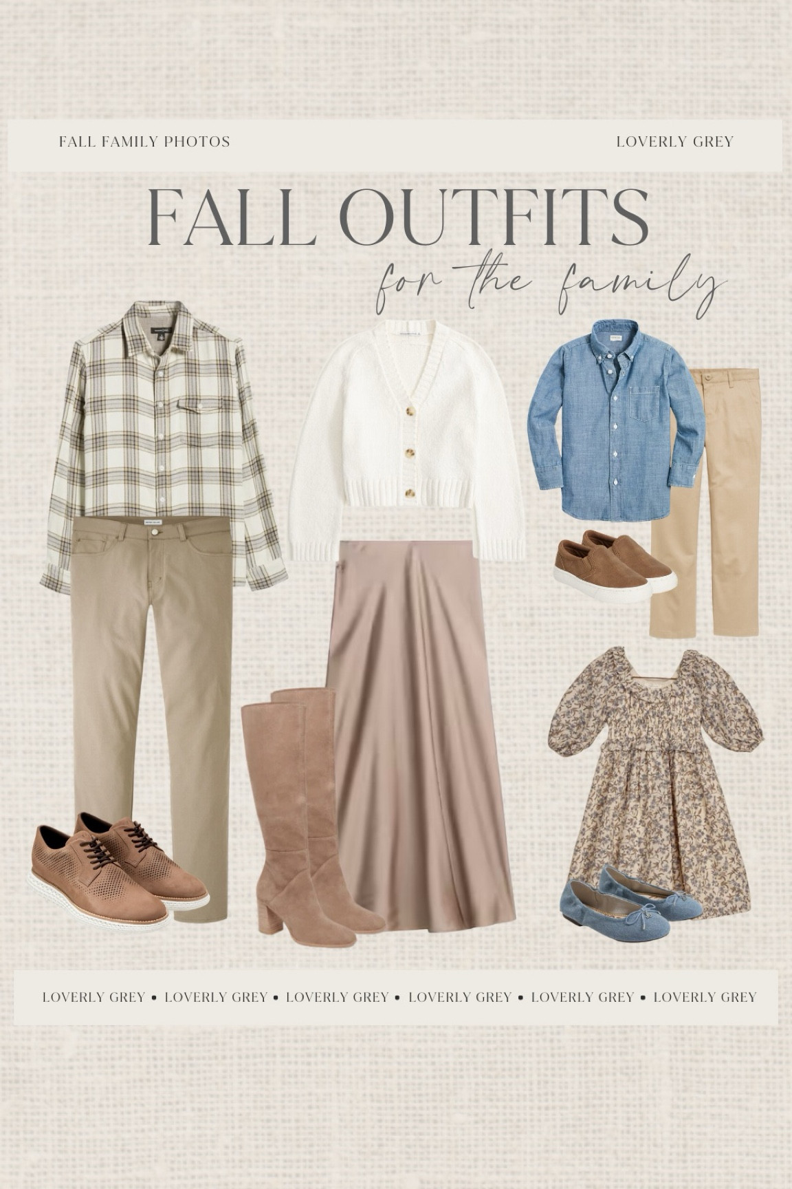 These outfits are so cute together!

Loverly Grey, fall outfit, fall family photo, family pictures, fall looks, men’s clothing, kids clothing 

#LTKKids #LTKSeasonal #LTKFamily