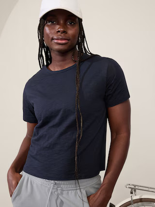 Essential Slub Tee | Athleta