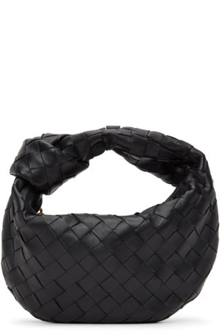 Bottega Veneta - Black Mini Jodie Bag | SSENSE