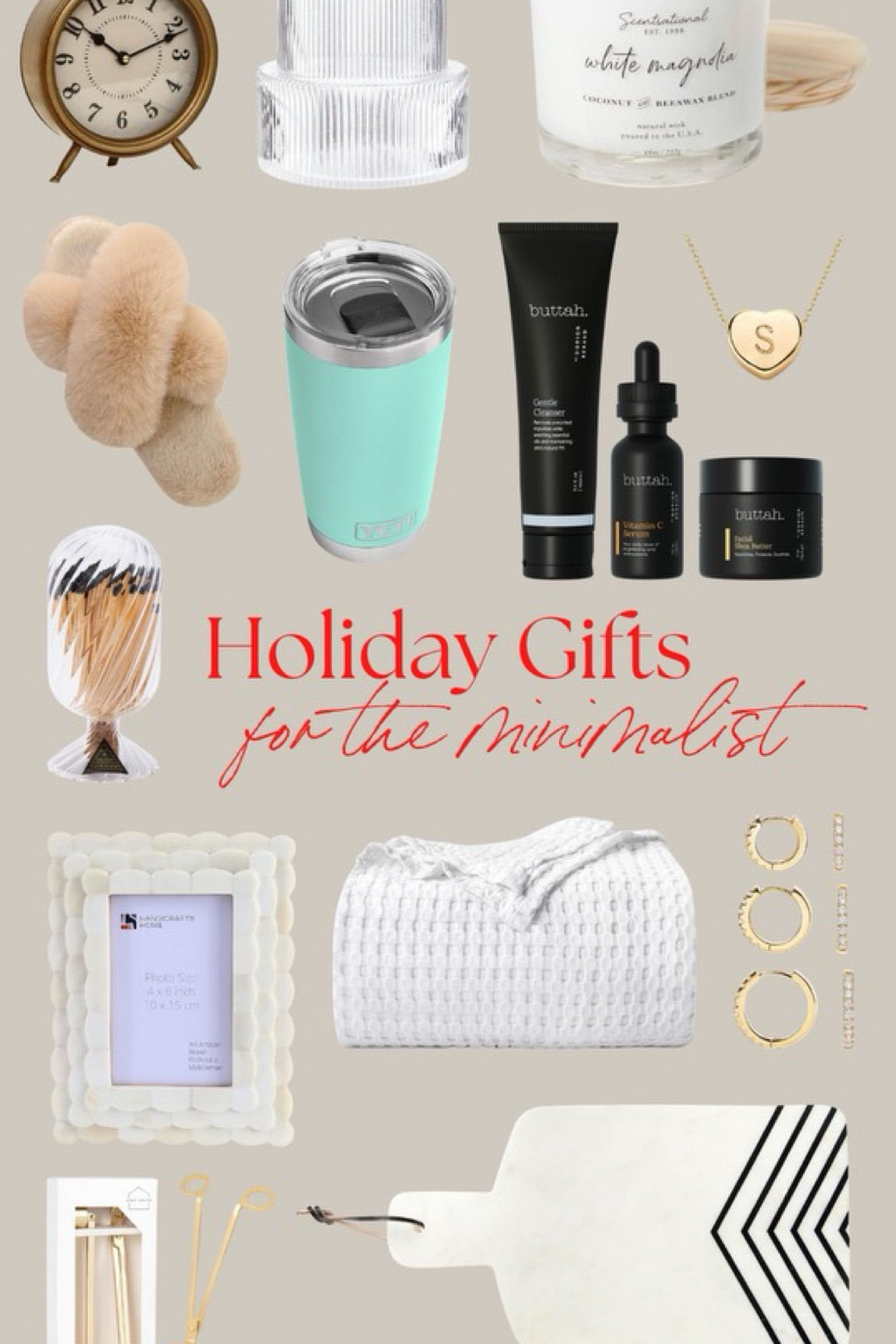Amazon gifts for the minimalist 

gift guide  Christmas gifts  gifts for her  gifts she will love  gifts she will use  trendy gifts  stocking stuffers  amazon stocking stuffers  

#LTKHoliday #LTKFindsUnder50 #LTKGiftGuide