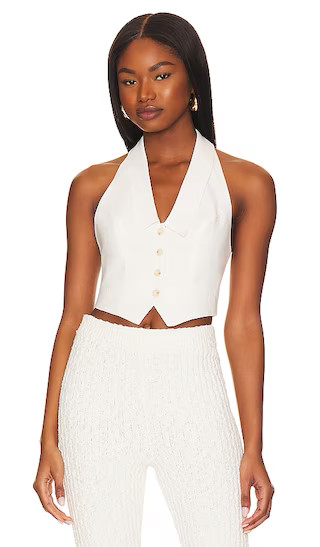 Nikita Vest in Ivory | Revolve Clothing (Global)