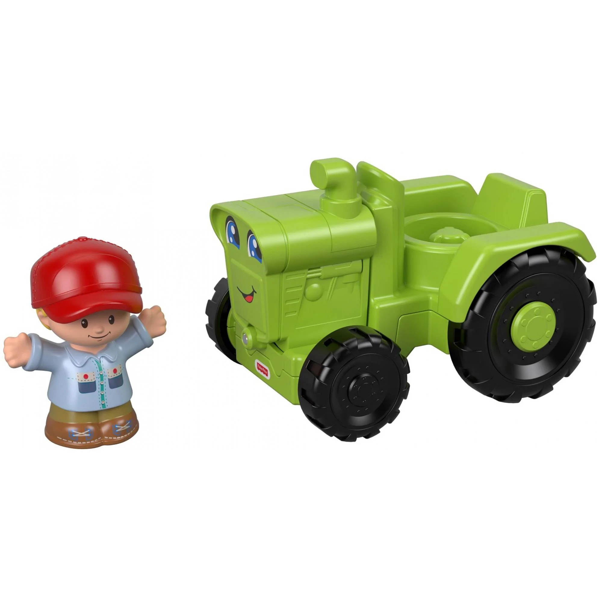 Fisher-Price Little People Helpful Harvester Tractor - Walmart.com | Walmart (US)