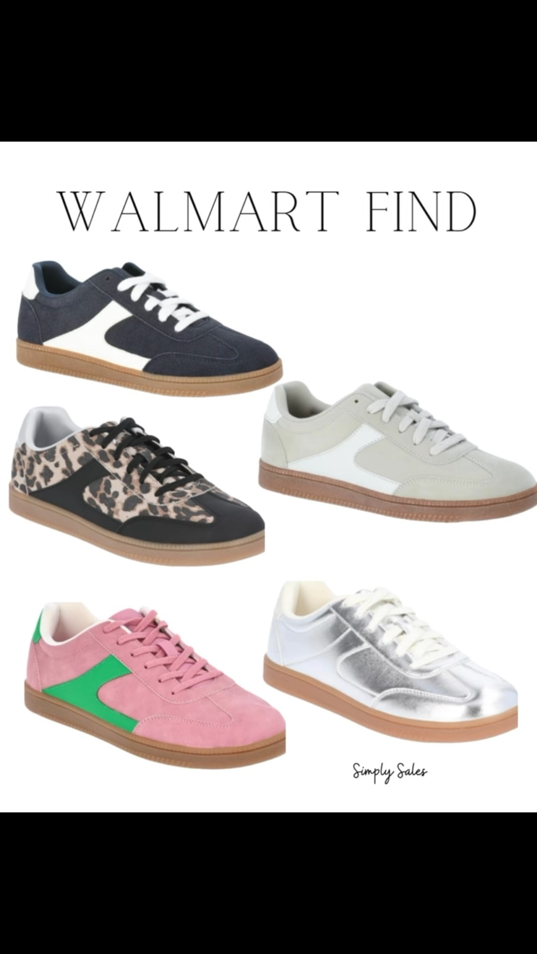 #Walmartpartner Cannot believe these are only $14!! 😳 I wore the black and white pair last year for our family pics — they fit TTS and are seriously so squishy and comfy. This price is wild… I’d grab two pairs 😂 The pink and green totally give off those trendy Puma vibes! 💗💚

#ad #walmartfashion @walmartfashion 



#LTKStyleTip #LTKShoeCrush #LTKPlusSize