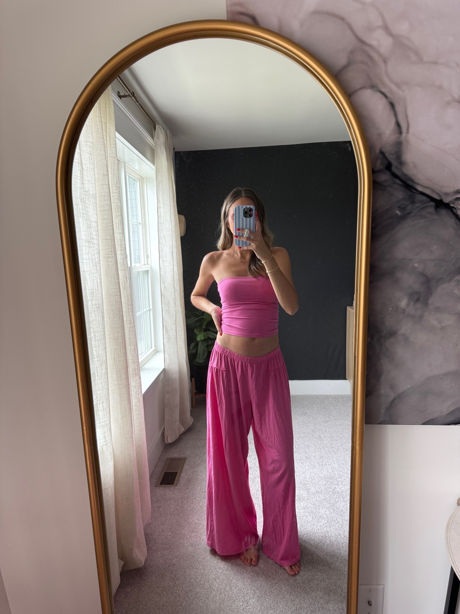 Wearing a S in top and bottom

#LTKootd #LTKTall #LTKBump