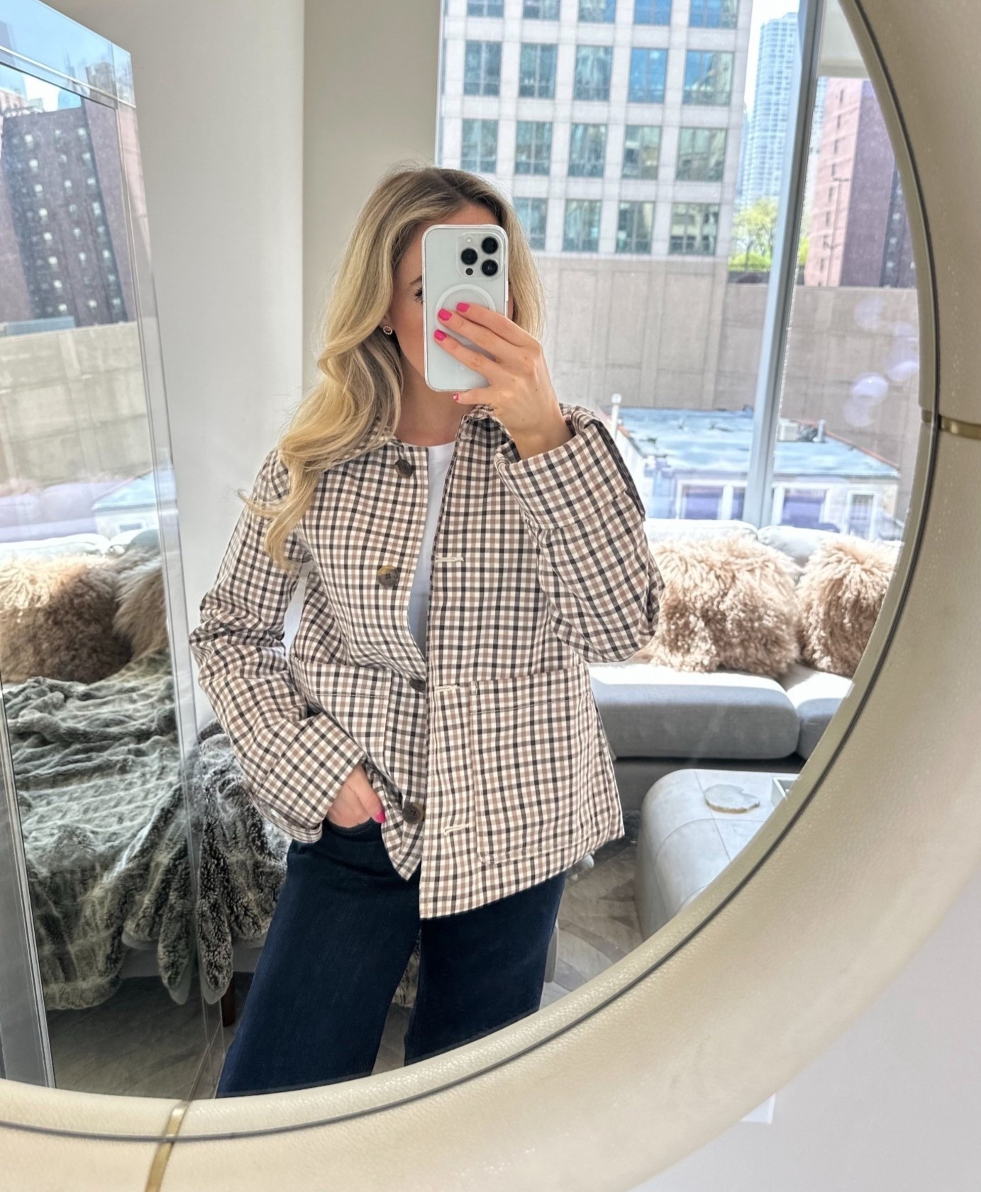 Chicago: Daily Outfit - workwear 
* rounded up bunch of transitional jackets at different price points 



Petite jeans, petite denim, ootd style fashion, transitional jackets, workwear with jeans, Steve Madden flats, work tote bag, casual office outfit jeans, spring outfit, plaid trench coat, cropped trench coat

#LTKootd #LTKWorkwear #LTKdayinmylife