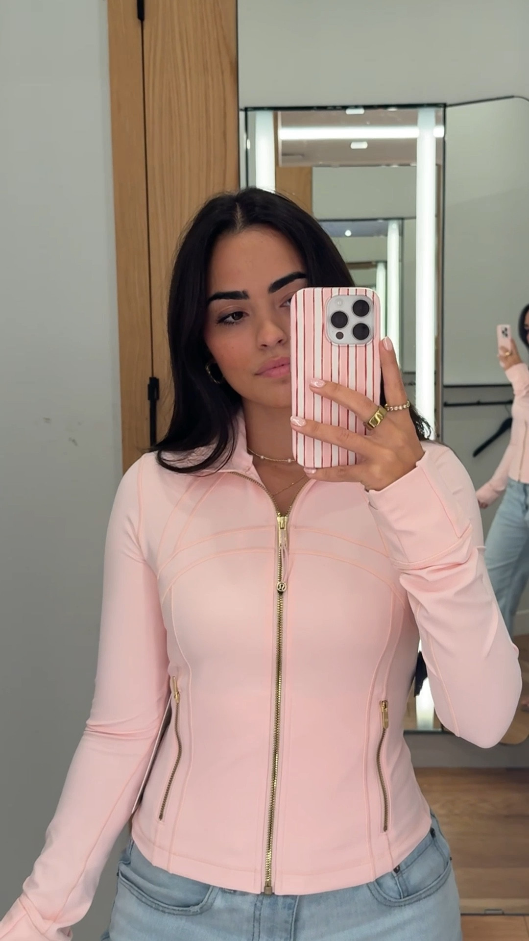 i love the fit and feel of this and the gold zipper!! I sized up to a US 6. 


Lululemon, pink, fine, cropped jacket, Pilates, outfit, gold zipper  @lululemon ￼

#LTKootd #LTKdayinmylife #LTKfitnessgoals