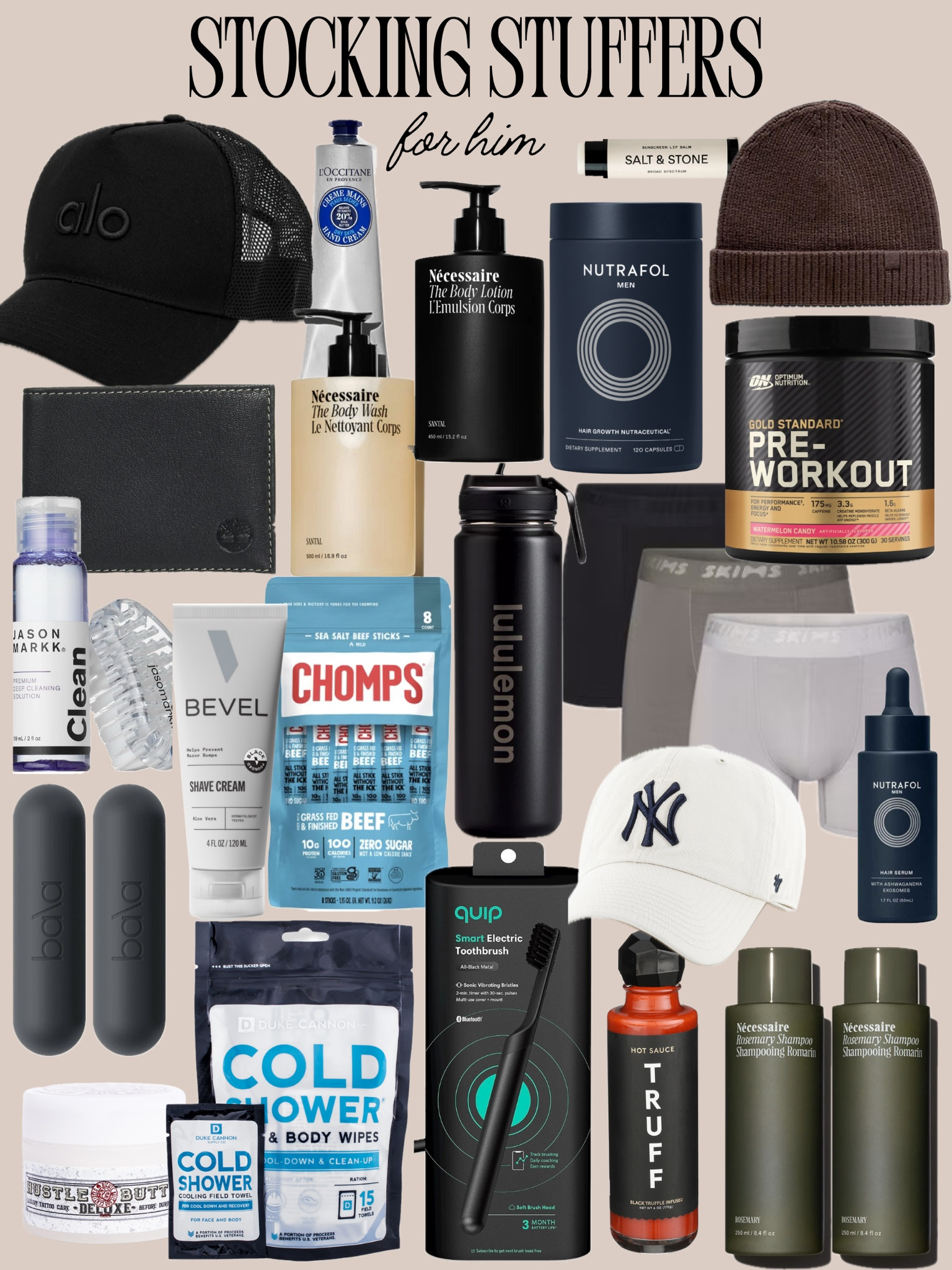 Stocking stuffers - for him

#LTKHoliday #LTKFindsUnder100 #LTKGiftGuide