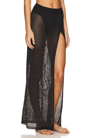 Keva Wrap Maxi Skirt | Superdown