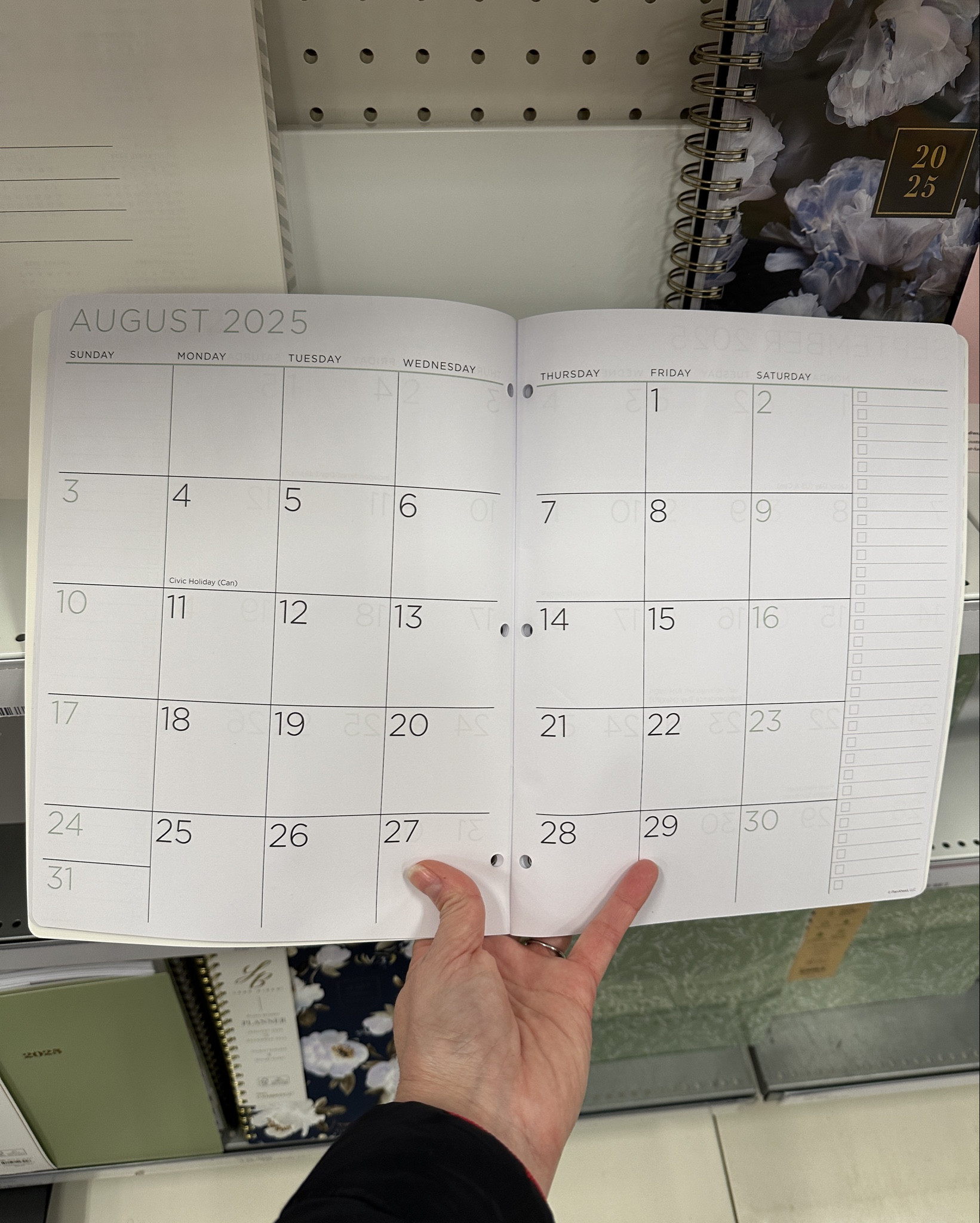 Affordable monthly planner
Large print planner 
2025-2026 calendar 

#LTKTravel #LTKFamily #LTKHome