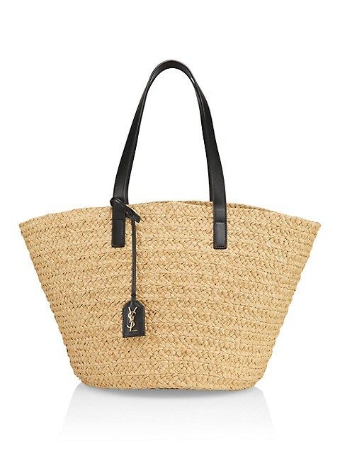 Medium Panier Raffia Tote | Saks Fifth Avenue