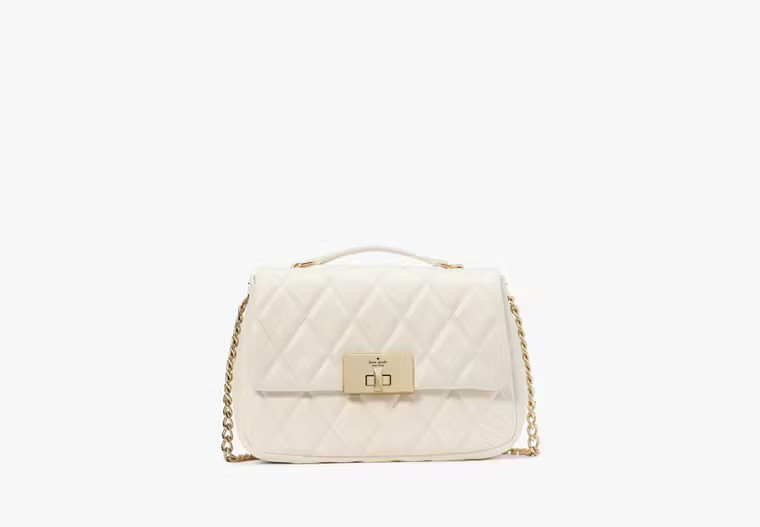 Carey Quilted Small Flap Crossbody | Kate Spade Outlet